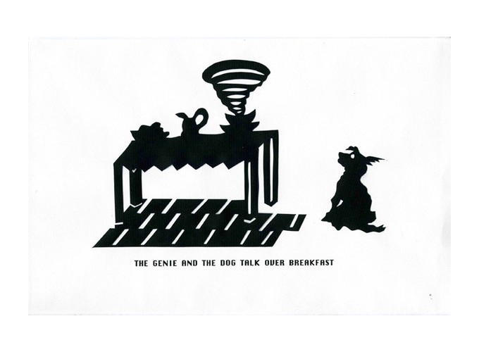 Cut Paper, 5 in x 7 in